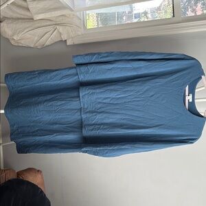 Elegant Blue Women's Dress